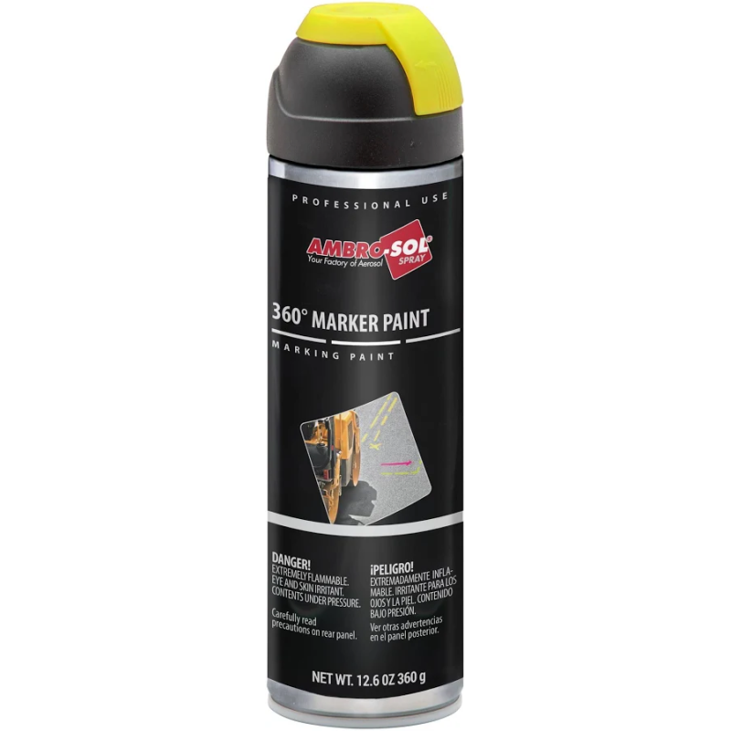 Emalia w sprayu DROGOWY ŻÓŁTY